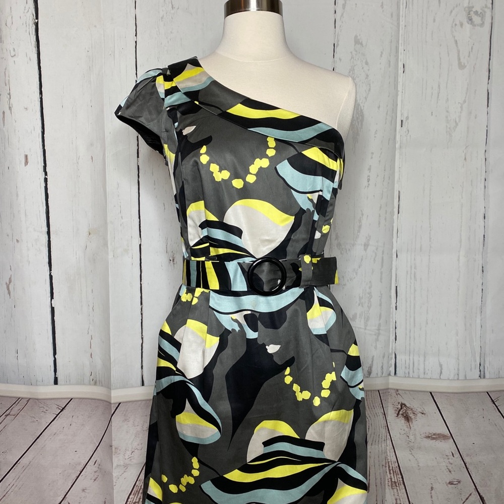 French Connection One Shoulder Dress
